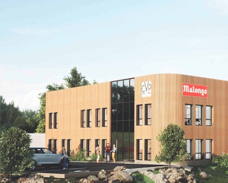 CVP Malongo — bâtiment bois